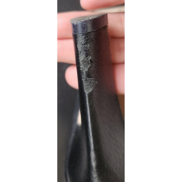 Stuart Weitzman Black Over the knee Leather Boots Size 8.5M - Picture 5 of 14